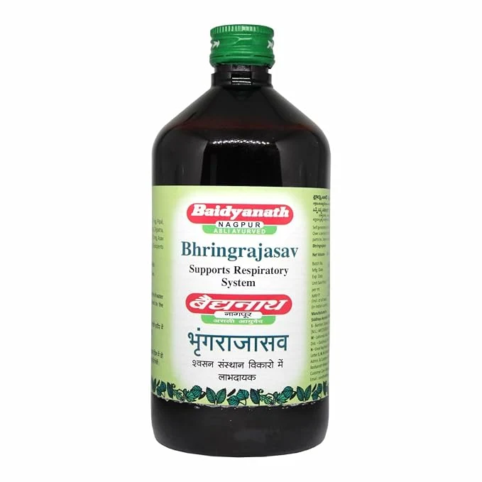 Аюрведический травяной сироп Baidyanath Bhringrajasav — 450 мл