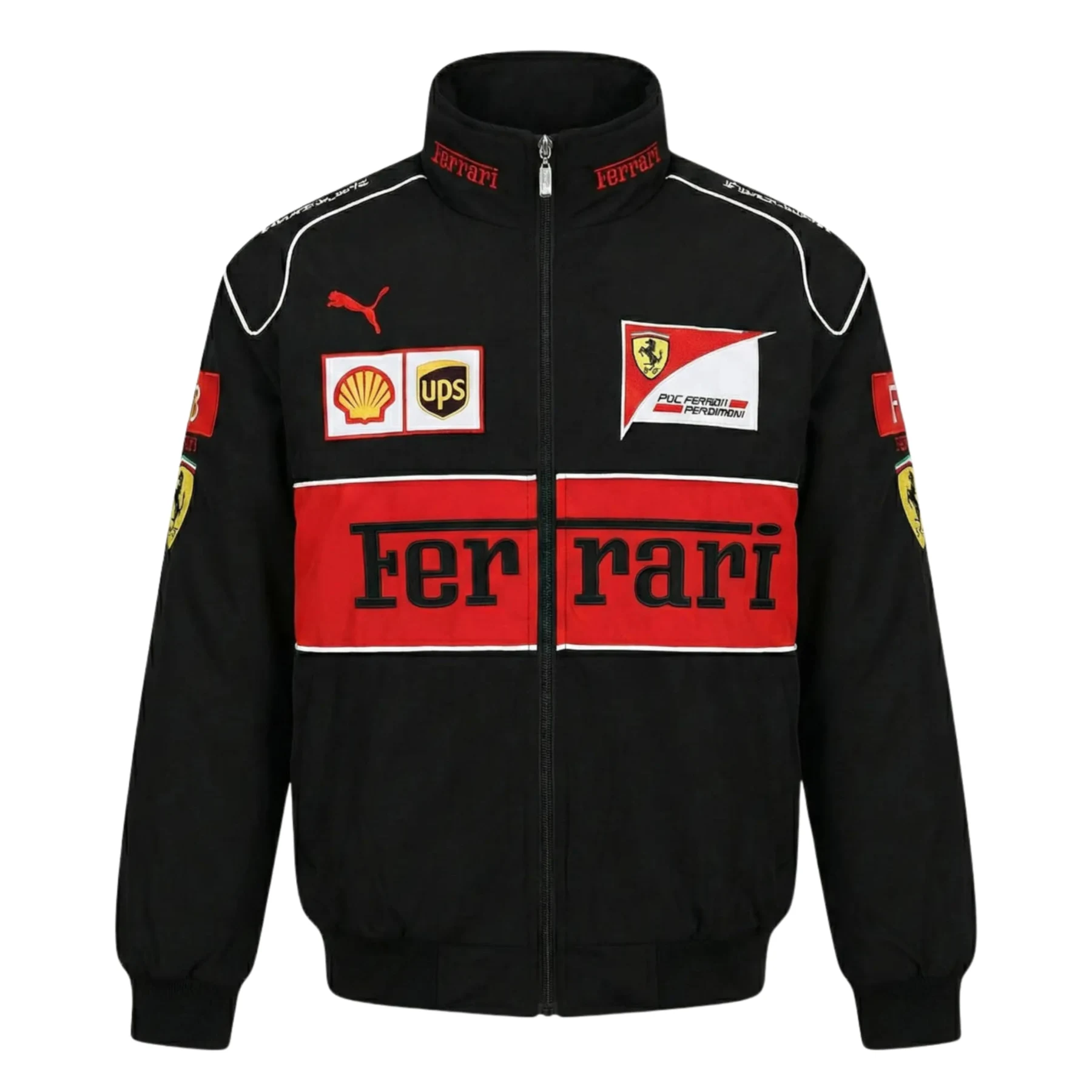 Куртка-бомбер F1 Trandy Racing Sport — полиэстеровая, на молнии