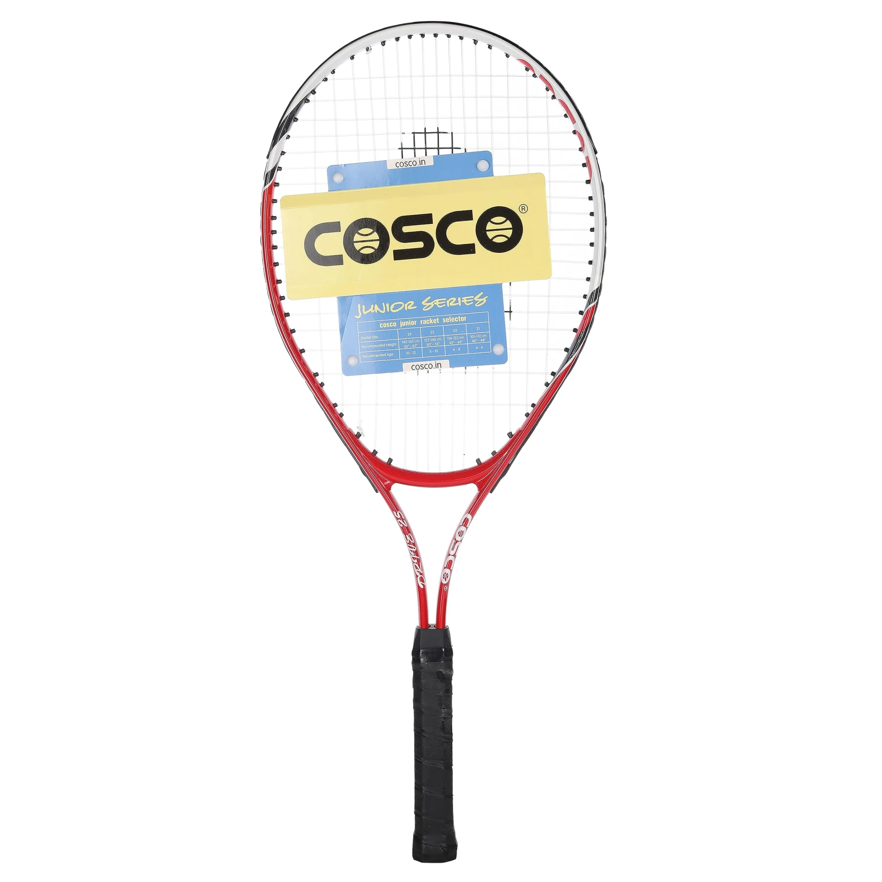 Детская теннисная ракетка Cosco Drive 25-8 — красно-чёрная