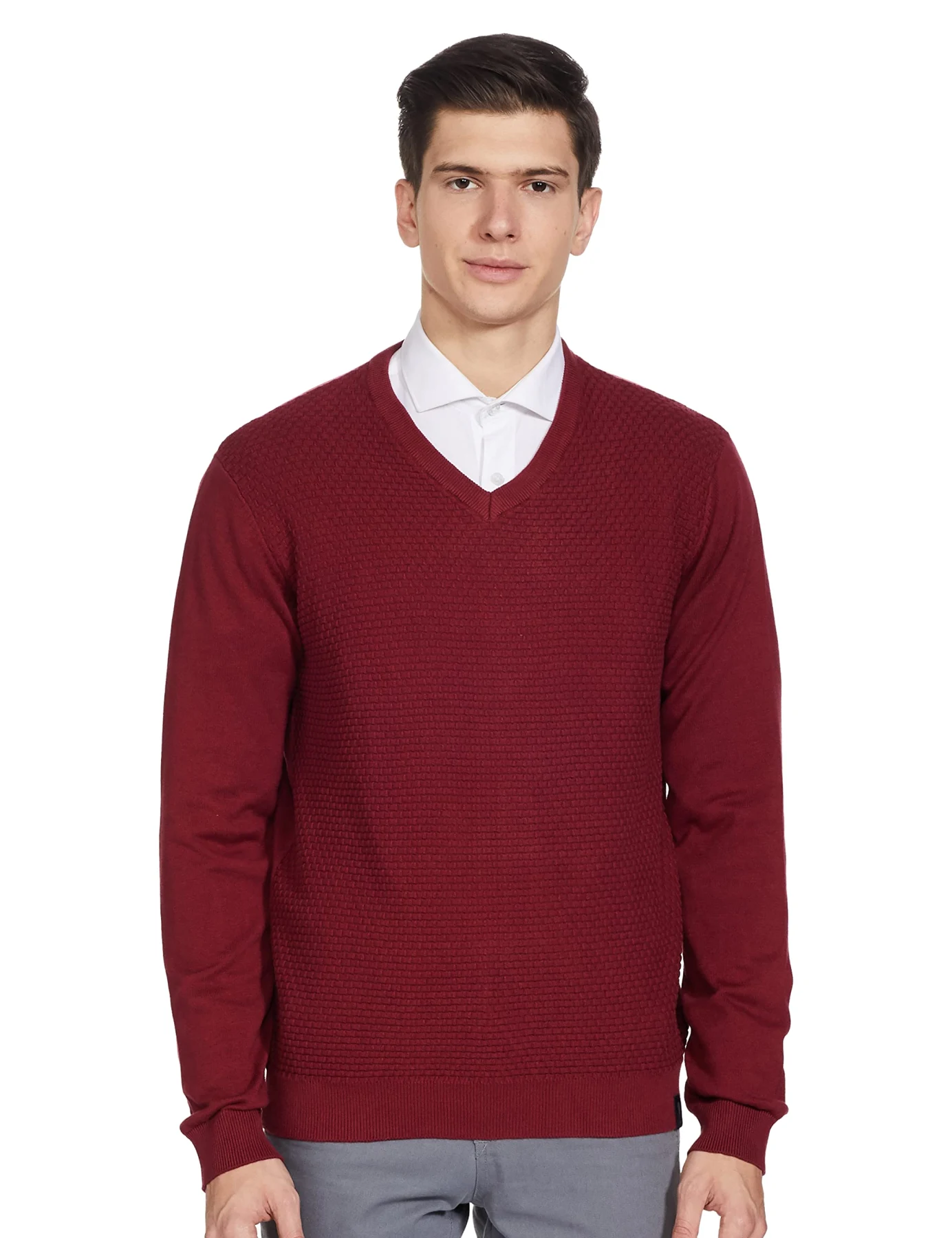 Мужской свитер Van Heusen Sport — с V-образным вырезом