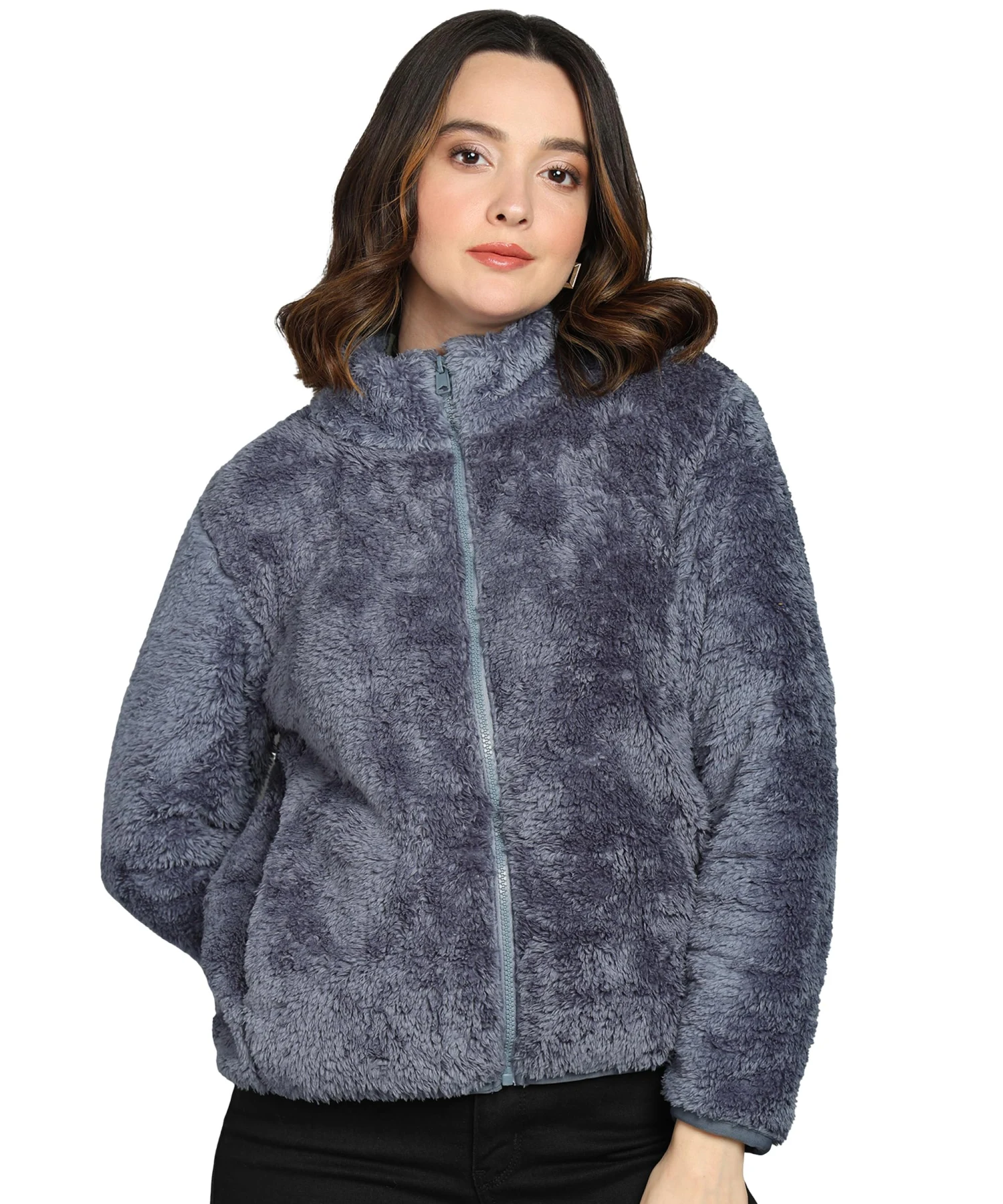 Женская флисовая куртка на молнии Alan Jones Clothing