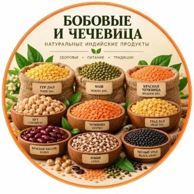 Бобовые и чечевица