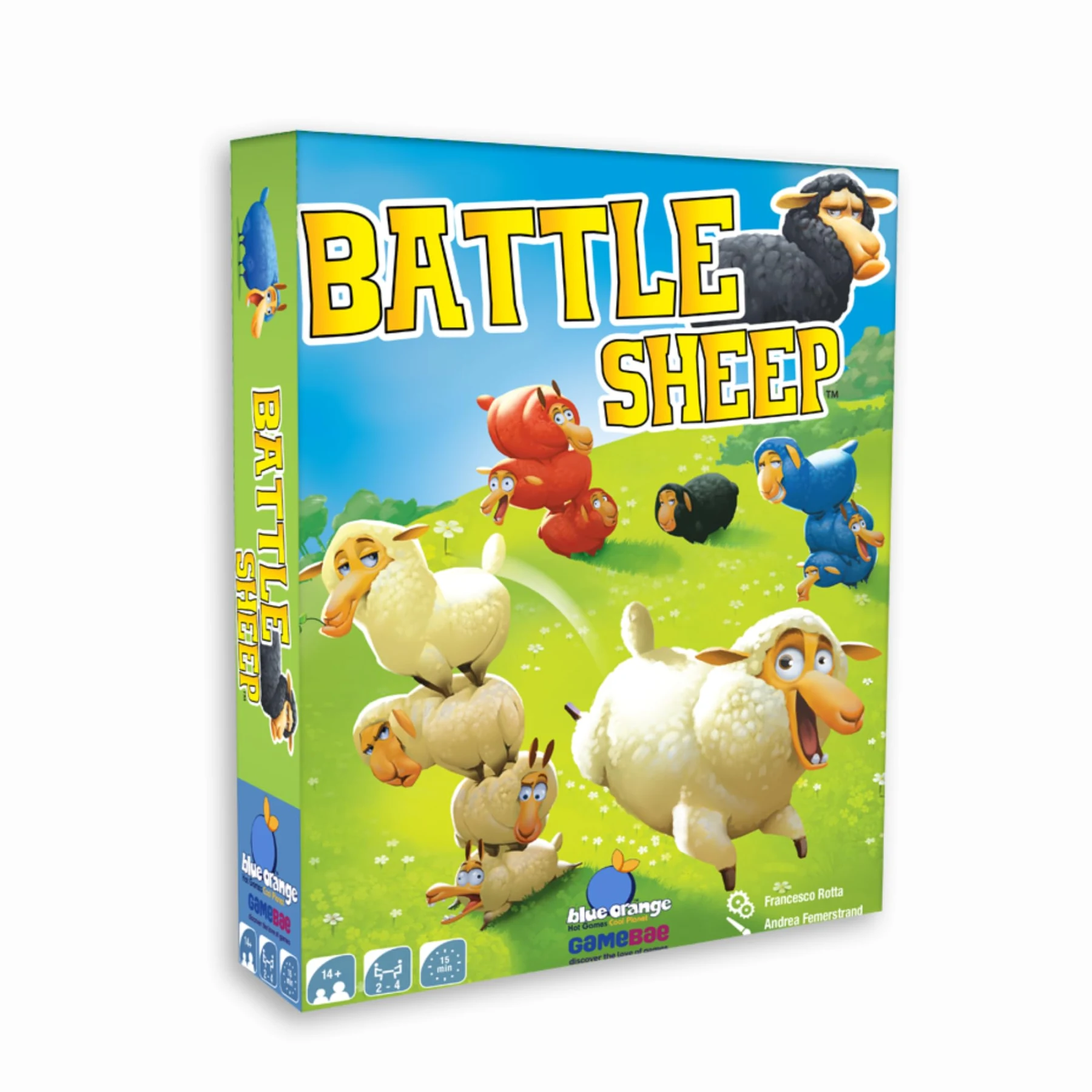 Настольная стратегическая игра "Battle Sheep", для 2-4 игроков, 14+